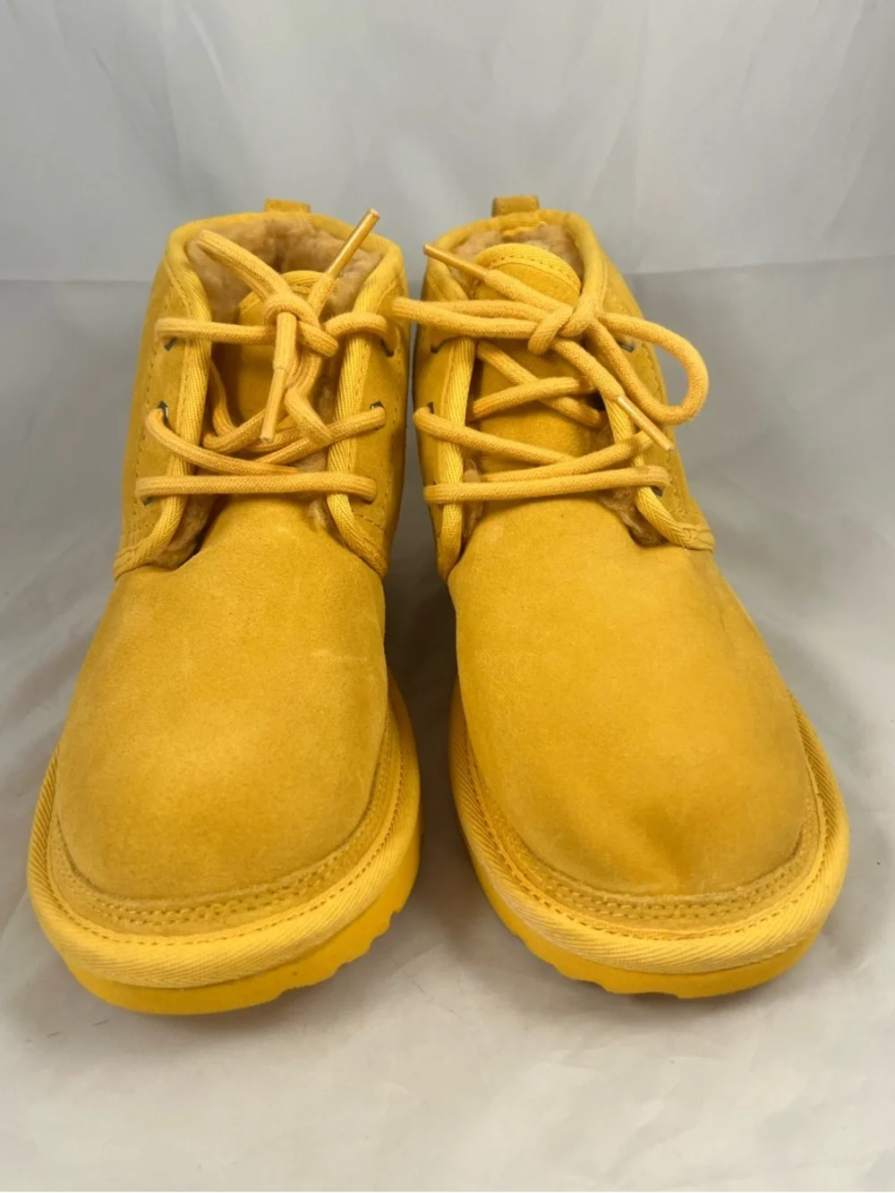 UGG Neumel II Suede Ankle Boots Youth 3 Yellow